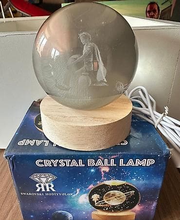Bürc - dolça Kristal Kürə Lampa – “Crystal Ball Lamp” - Şüşə at lalafo.az Bürc - dolça Kristal Kürə Lampa – “Crystal Ball Lamp” - Şüşə