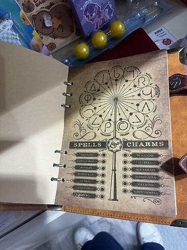 ofis əşyaları: Harry Potter mövzulu dəftər – Gryffindor/Hogwarts dizaynı - Qapaq — 3