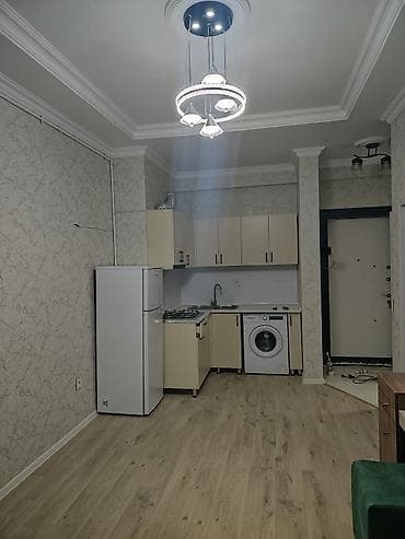 hotel icare: Sumqayıt şəhəri "Bağça şəhər " kompleksi tam təmirli 2 otaqlı studiya — 1