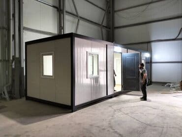 demir ev: Ofis Konteyner ✅ 9.00x3.00m Konteyner ✅ Uzunluq: 9.00m    ✅ En — 3