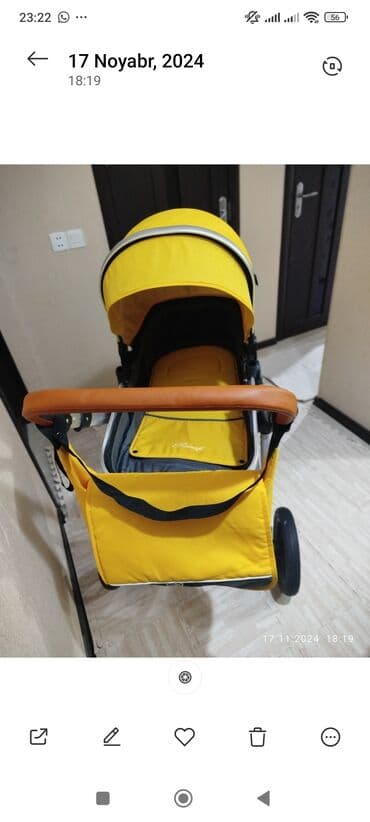 kolyaskalar: Çıxarıla bilən beşikli araba, Yeni, Ünvandan götürmə, Ödənişli çatdırılma — 6