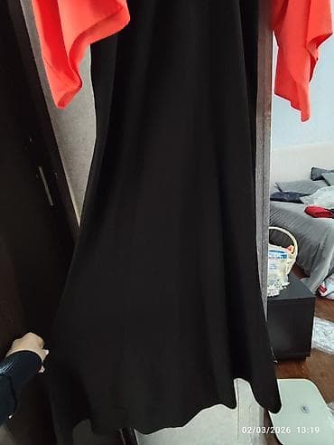 Qadın geyimi – iki rəngli şıq libas, bir dəfə geynilib təzədi - Üst — 5