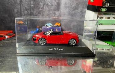 metbex tavan modelleri: Коллекционная модель AUDI R8 V10 Spyder Red 2012 Limited Edition — 7