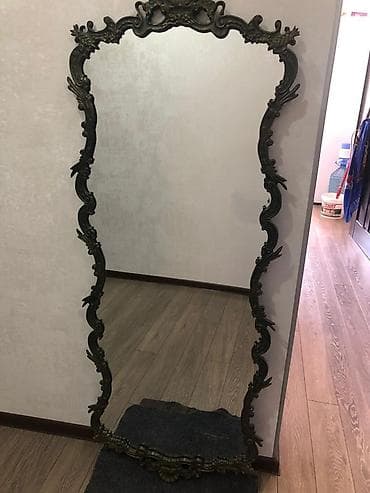 Güzgü Döşəmə üstü, Dekorativ, Naxışlı — 3