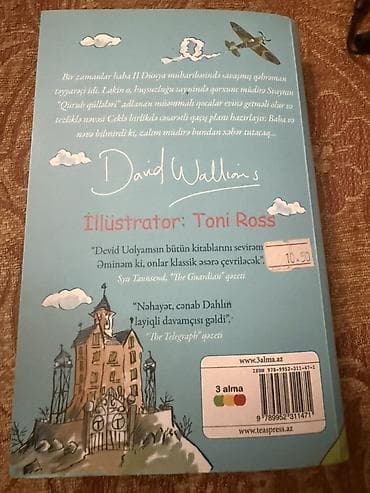 İlk kitab 6 manata satılır.Digəri də 1 manat verərsiz.Uşaqlar üçün — 2