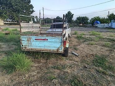 авто: VAZ 2101 + qoşqu - Sedan kuzov, 4 qapı - Rəng: açıq boz - Ön və arxa — 7