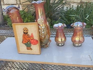 qedimi xalca satiram: Qədimi ev dekoru və süfrə əşyaları dəsti Tərkib: - İridesan (şəfəq — 1