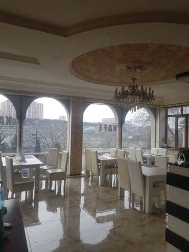 hazır biznes restoran: Yeni gunesli, Yol kenarinda 2 zal 4 kabinet, Wifi.stol stul.su .daimi — 9