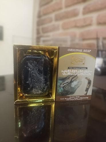 deri plaş: Üz dərisi üçün Məhsul: Madam Ranee Original Soap – Snake Soap Tərkib — 1
