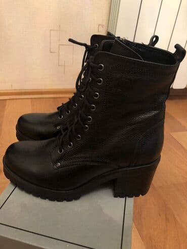 brend qadin ayaqqabilari: Ölçü: 37, rəng - Qara, Yeni — 7