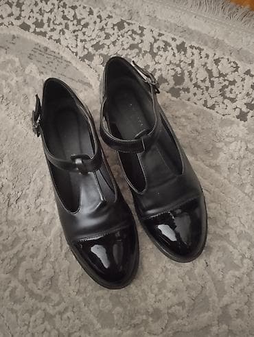 Kişi ayaqqabıları: Ölçü: 38, rəng - Qara, İşlənmiş — 3