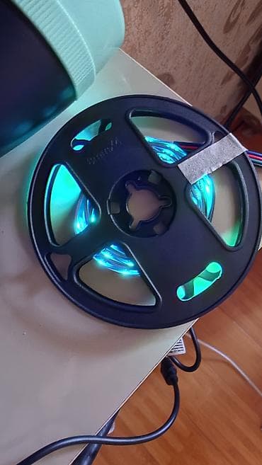 лампа вентилятор: RGB LED işıq lentləri – dekorativ işıqlandırma 3 metr - Tip: RGB LED — 5