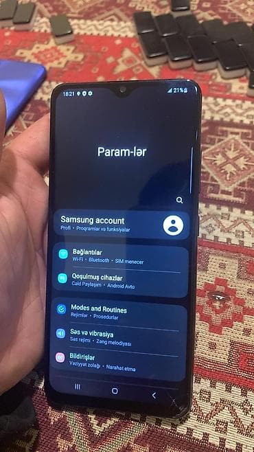 samsung a35 irşad: Samsung Galaxy A32, rəng - Qara, Qırıq — 2