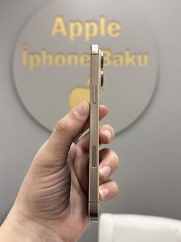 iphone 12 2 ci el: IPhone 16 Pro Max, 256 GB, Qızılı, Zəmanət, Simsiz şarj, Face ID — 2