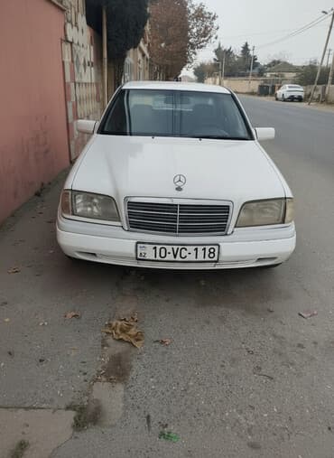 mercedes sprinter salon: Mercedes-Benz C-Class (W202) sedan, ağ rəng. Əsas xüsusiyyətlər: - — 1