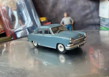 Kolleksiya qaşıqları: Коллекционная модель GAZ-21R Volga third series grey 1962 Deagostini — 5