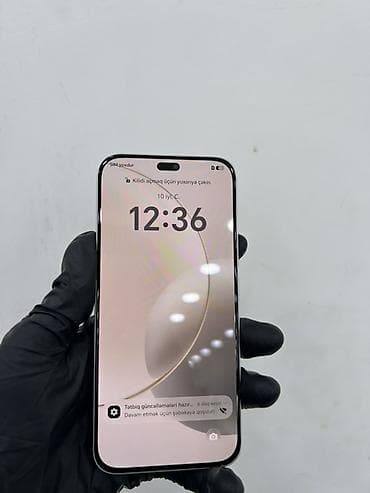 telefon samsuq: Honor 256 GB, rəng - Gümüşü, Barmaq izi, Face ID — 9