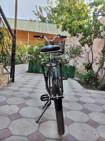 velosiped motorlu: İşlənmiş Şəhər velosipedi 24", sürətlərin sayı: 1, Ünvandan götürmə — 4