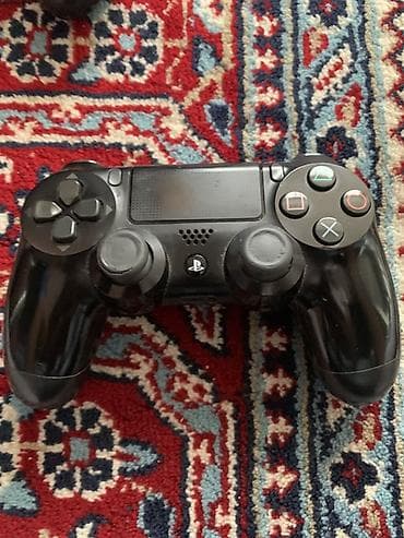 video light: Sony PlayStation DualShock 4 (PS4) simsiz oyun pultu – qara rəng — 2