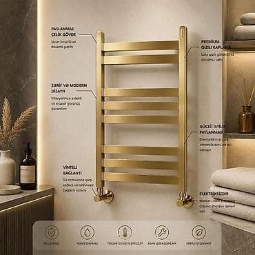 elekt: Premium havluq/dəsmal quruducuları – zərif dizayn, yüksək keyfiyyət — 8
