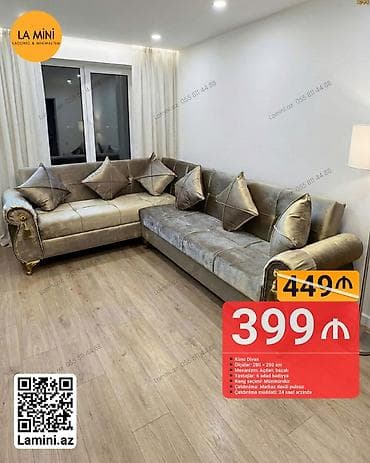 Künc divan, Açılan, Bazalı, Vеlur parça, Şəhərdaxili pulsuz çatdırılma lalafo.az -da Künc divan, Açılan, Bazalı, Vеlur parça, Şəhərdaxili pulsuz çatdırılma