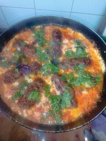 yemek sifarişi: Aşbaz işi axtarlram - Dolma assortisi: badımcan, pomidor və bolqar — 8