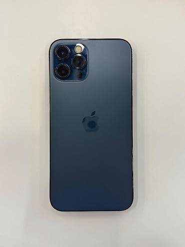iphone 13 pro max ekrani: IPhone 12 Pro, 128 GB, Pacific Blue — 5