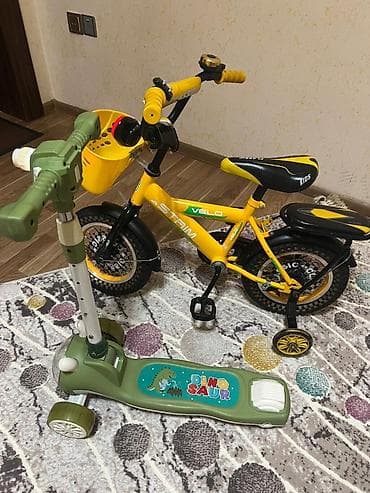 2 yas: Velosiped ve scooter 80 azn yay feslinde istifade olunub bina evinin — 1