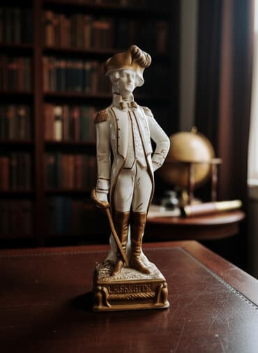 antik qablar: Qenerallara hadiyya!!! ANTİK. Razilaşma Qeneral LA-FAYETTI hund 24 — 2