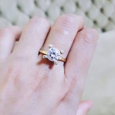 Nişan, Üzük, Sarı qızıl, 750 Əyar