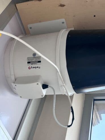 peçlər və kaminlər: Bu mərkəzdənqaçma ventilyatoru möhkəm qara metal korpusa və — 2