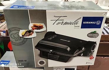 gril: Toster korkmaz formula Turk istehsali 1800 watt qranit yandirmayan — 8