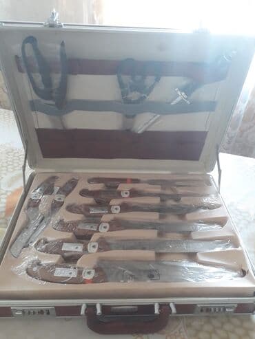 qab qacaq az: Cengel, qasiq, bicaq desti satilir. Qiymeti 90 manat — 1