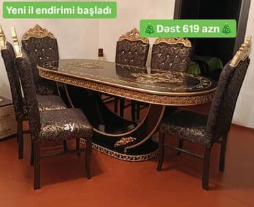 sdullar: Elə indi sifariş edin! ⏰ Son endirim günü: 31 dekabr 🪑 *Masa dəsti — 1