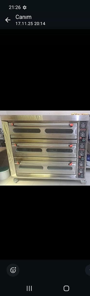 corek peci: Elektrik soba, Çörək, 3 mərtəbəli, Yeni — 2