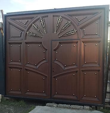 col qapi: Metal darvaza və giriş qapıları – fərqli dizaynlar - Material: qalın — 1