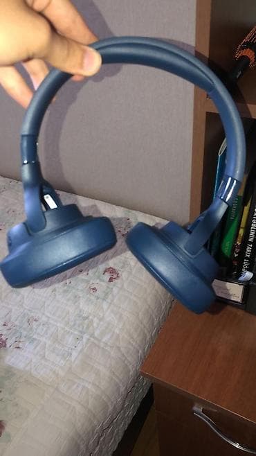 qulaq: Yeni Simsiz (Bluetooth) Qulaqcıqlar, JBL, rəng - Mavi — 4