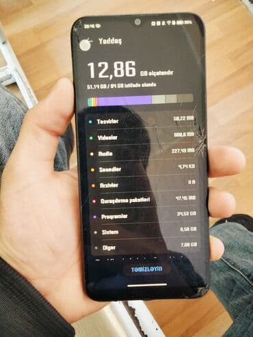 Ferrari: Honor X6, 64 GB, rəng - Qara, Barmaq izi — 2