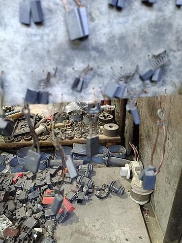 Mexaniki əl alətləri: Elektrik mühərrikləri və alətlər üçün kömür fırçaları – müxtəlif ölçü — 6