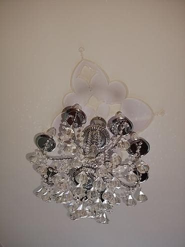 qara sir sekilleri: Çılçıraq, 10 və daha çox lampa, Metal — 5