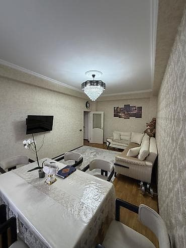2 mertebeli ev: Yeni Günəşli Massiv D, 2 otaqlı, Yeni tikili, m. Xalqlar Dostluğu, 70 kv. m — 1