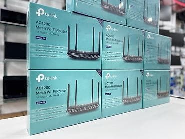 300: Wi-Fi router "TP-Link Archer C6 AC1200" Şəhər: Bakı Malın tipi — 3