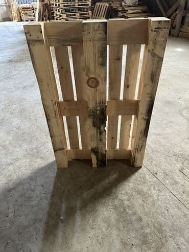 divar boyaları: Taxta palet - Material: təbii şam/şamayar ağacı taxtaları - — 3