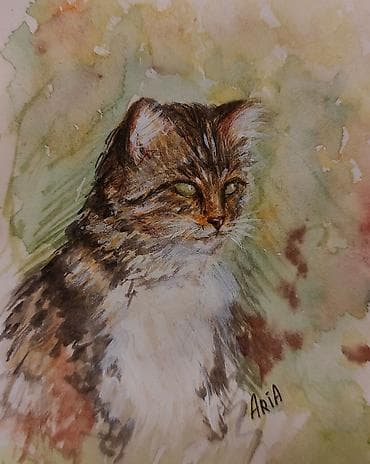 əl işi olan təbii kosmetika: Rəsm əsərləri, portretlər — 2