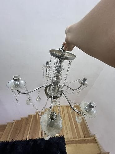 Çılçıraq, 5 lampa, Metal — 1
