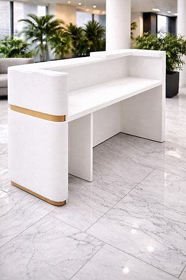 ofis stolu: Məhsul: Resepsiyon/qarşılama masası - Dizayn: Minimalist və müasir — 2