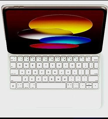 ipad 2: Apple Magic Keyboard for iPad A/16 modellər ücün – ağ rəng yenidir — 2