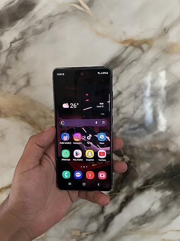iphone pro max: Samsung Galaxy S20, 128 GB, rəng - Mavi, Face ID, Barmaq izi — 6