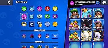 bujuteriya: Brawl Stars hesabı - Kupa yolu: 38.924 - Toplam prestij: 21 - — 7
