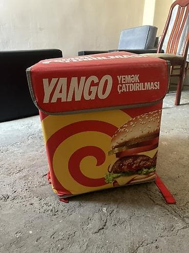 YANGO yemək çatdırılması üçün termo çanta (kuryer çantası) - Qalın — 1